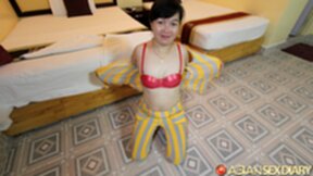Wan B strips and gets fucked in the ass
