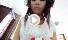 Kieuw penetrated and fucked and strips dress to ride cock